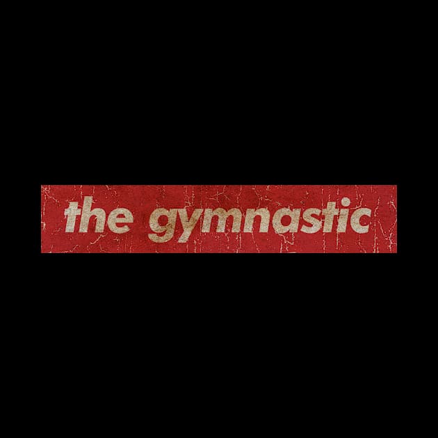 THE GYMNASTIC - SIMPLE RED VINTAGE by GLOBALARTWORD