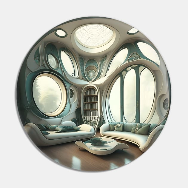 [AI Art] My future living room, Art Nouveau Style Pin by Sissely