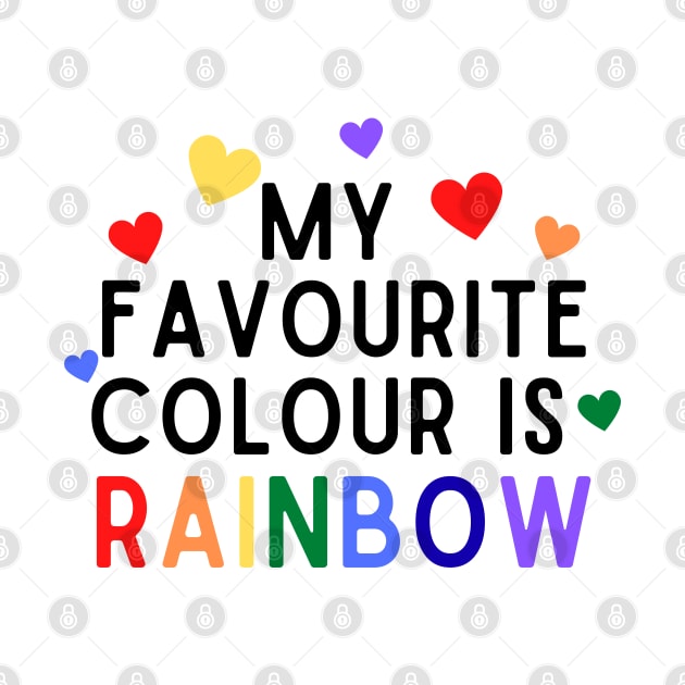 My Favorite color is Rainbow by Mplanet