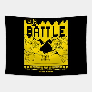 digimon lets battle Tapestry