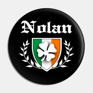 Nolan Shamrock Crest Pin