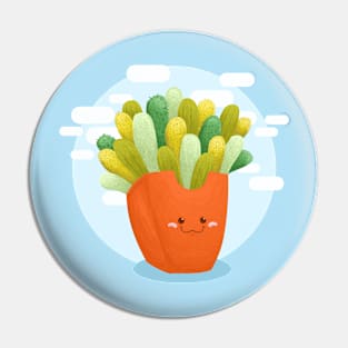 Cactus Fries Pin