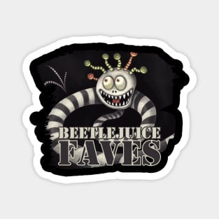 Beetlejuice Magnet