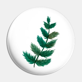 Green leafs Pin