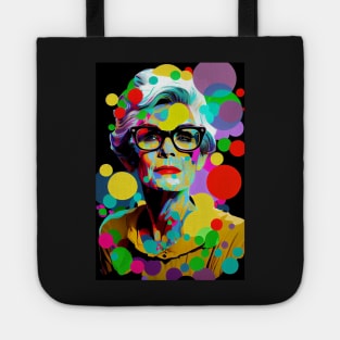 Modern woman in pop-art style Tote