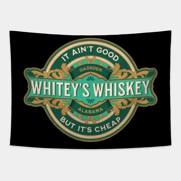 Whitey's Whiskey Tapestry by Main Event Comedy