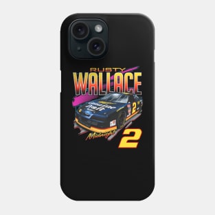 Rusty Wallace 2 Vintage Phone Case