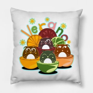 Fruti Buhos Pillow