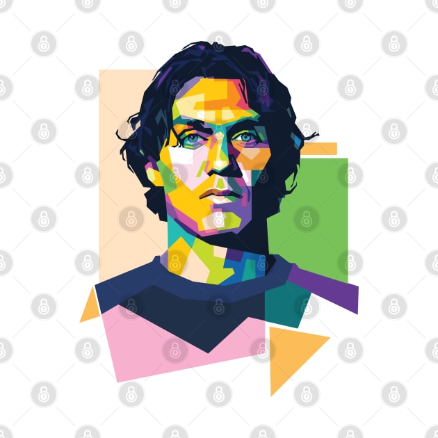 Paolo Maldini WPAP by can.beastar