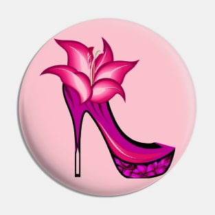 High heels Pin