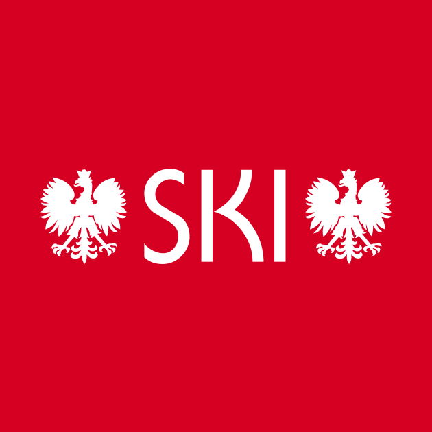 SKI Polish Name Eagle Dyngus Day by PodDesignShop