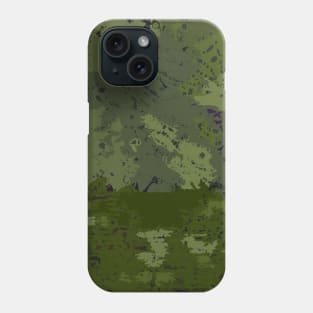 Dark Camo, Camouflage, Tactical Military Map, WW2, Vietnam Phone Case