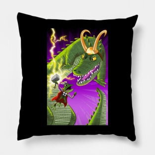 Frog of Thunder Pillow