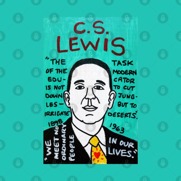 C.S. Lewis by krusefolkart