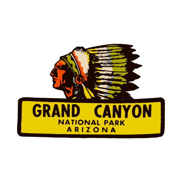 Vintage Grand Canyon Decal by zsonn