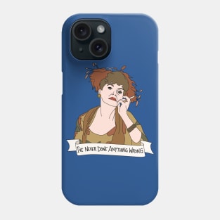 Mrs Peacock, Open Book Phone Case