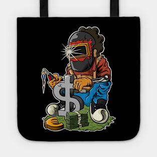 Welderman work for dollars Tote