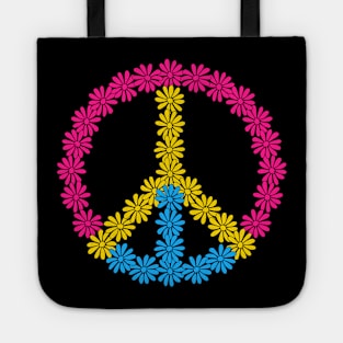 Pansexual Flowery Peace Tote