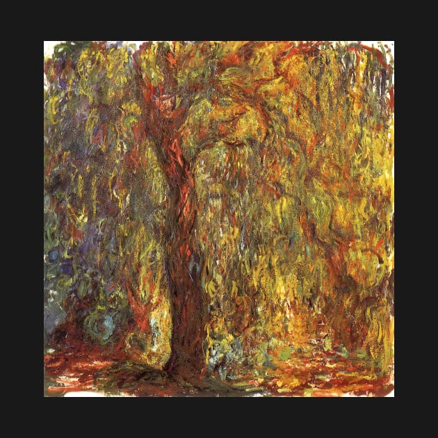 Weeping Willow by Claude Monet by MasterpieceCafe