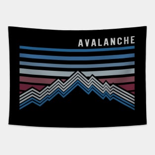 Colorado Avalanche Edit Tapestry