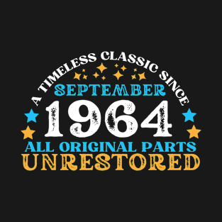 A timeless classic since September 1964. All original part, unrestored T-Shirt