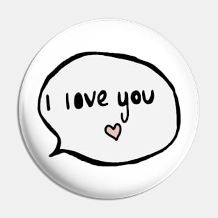 I love you Pin