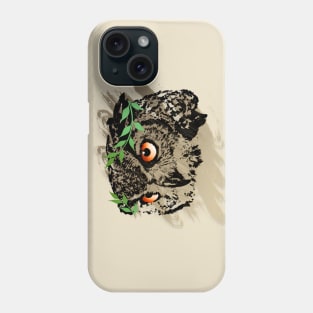 Athena Owl - Leaf Variant Phone Case