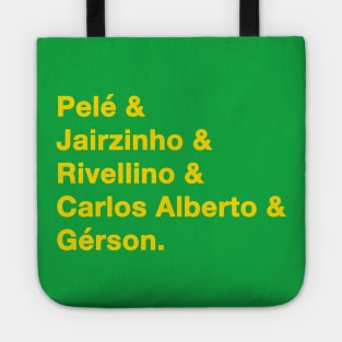 1970 Brazil World Cup Yellow Tote