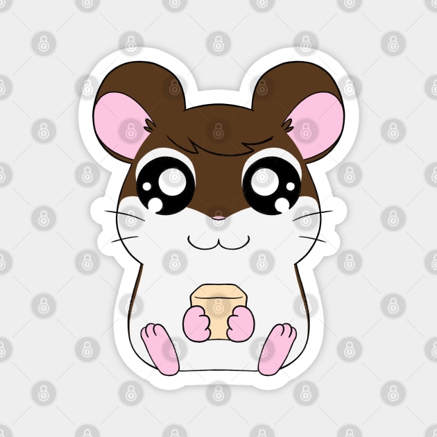 Ham Ham Cinder Magnet by Firestorm Fox