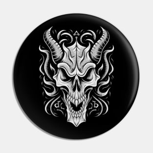 Dragon Skull Play Swift Pin