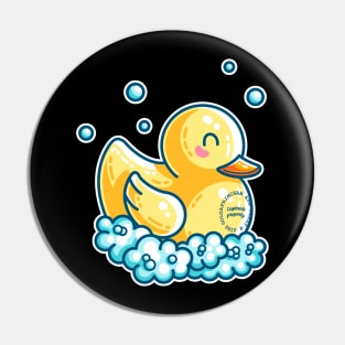 Ship B Captain's Rubber Duck Pin