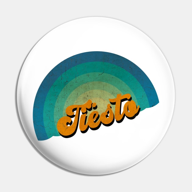 vintage retro Tiesto Pin by BerduaPodcast