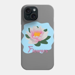 Lotus flower, symbol of purity Phone Case