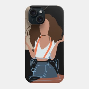 Fashionista Designer Dressmaker Lady Phone Case