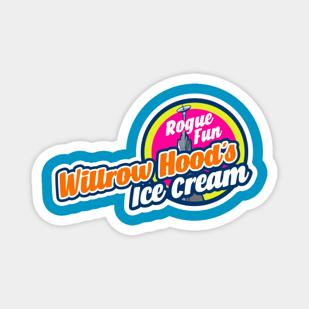 Willrow Hood's Rogue Fun Ice Cream Magnet by GASWC