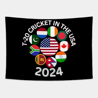 T-20 Cricket in the USA Tapestry