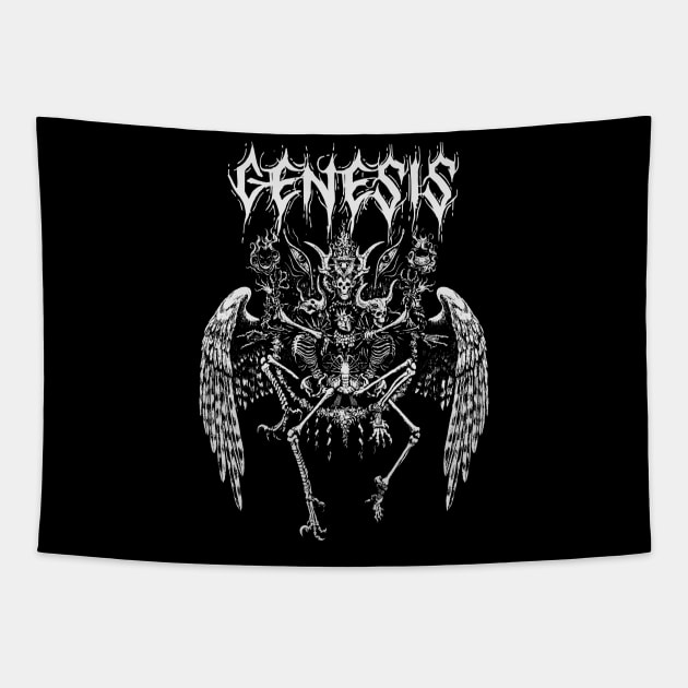 genesis ll darknes Tapestry by low spirit