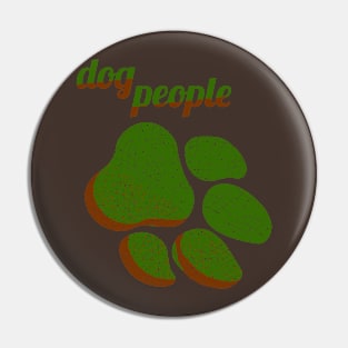 Dog people - Camo Pin