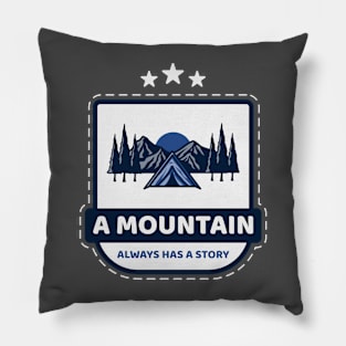 Mountain Climbing Pillow