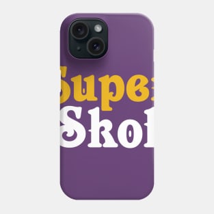 Minnesota Vikings Super Skol Design Phone Case