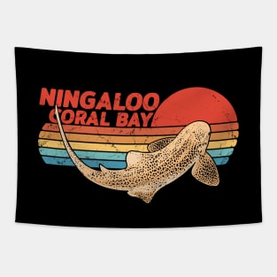 Ningaloo Coral Bay Zebra Shark Tapestry