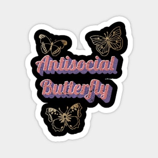 Antisocial Butterfly Magnet