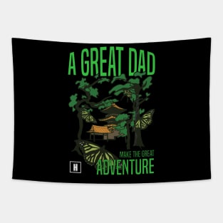 a great dad make great adventure recolor 03 Tapestry