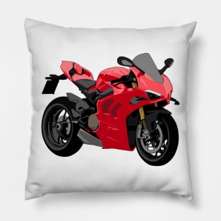 Panigale V4S Illustration Pillow