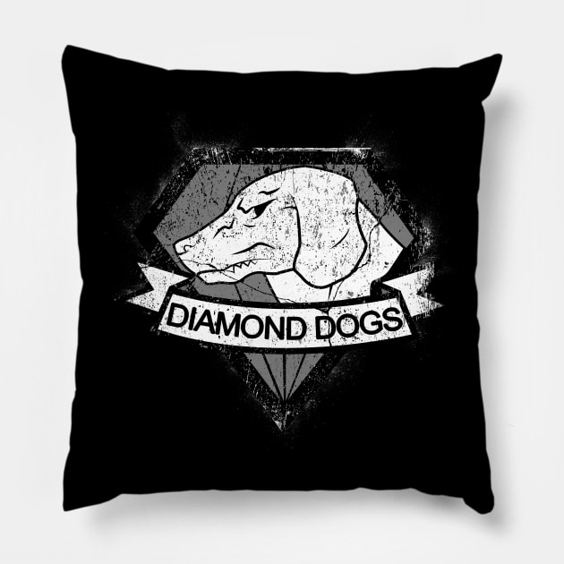 DIAMOND DOGS - 2 Pillow by berserk