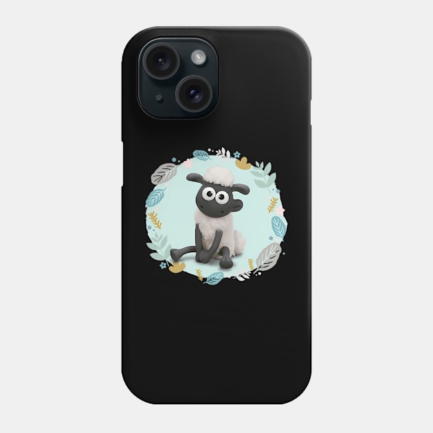 Vintage The Sheep TV Series Cartoon Shaun Phone Case by WelchCocoa