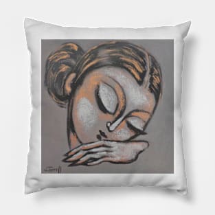 Sleeping Muse - Portrait Pillow