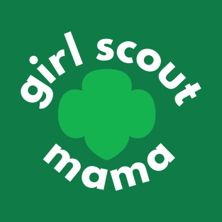 Girl Scout Mama - Here for the Cookies T-Shirt