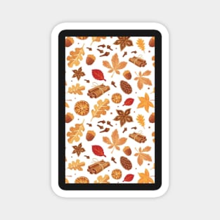 Autumn Pattern Magnet