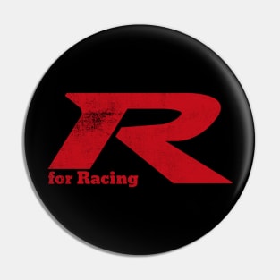 Type R for Racing Pin